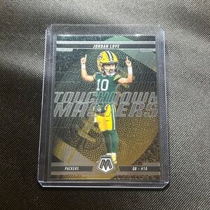 Green Bay Packers QB Jordan Love Touchdown Masters Trading Card